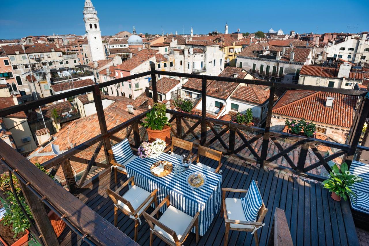 Penthouse With Rooftop Terrace And 360 Views Of Venice - Venice5Th Exterior foto