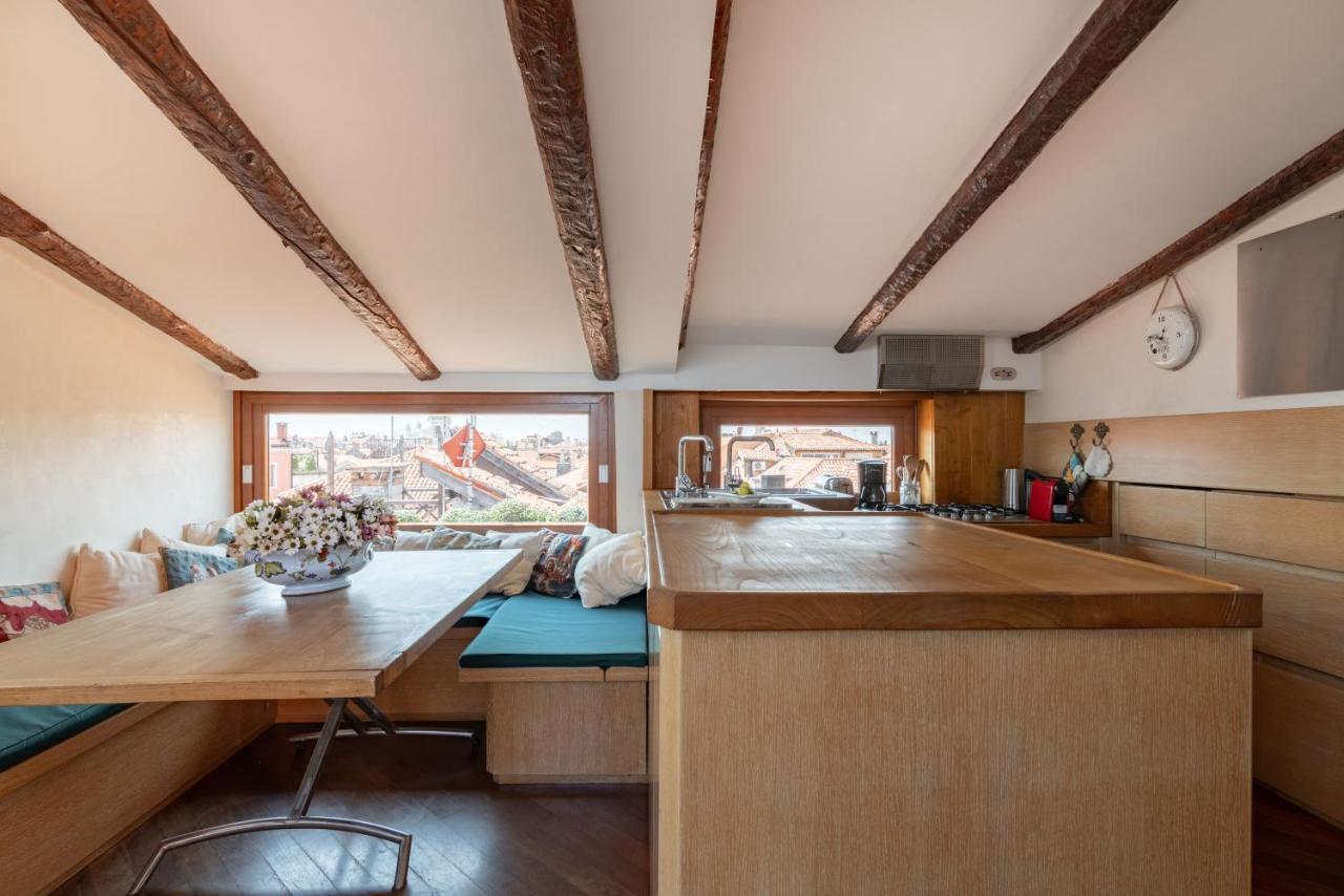 Penthouse With Rooftop Terrace And 360 Views Of Venice - Venice5Th Exterior foto