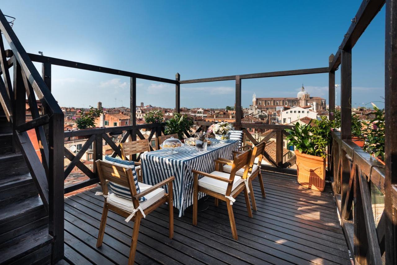 Penthouse With Rooftop Terrace And 360 Views Of Venice - Venice5Th Exterior foto
